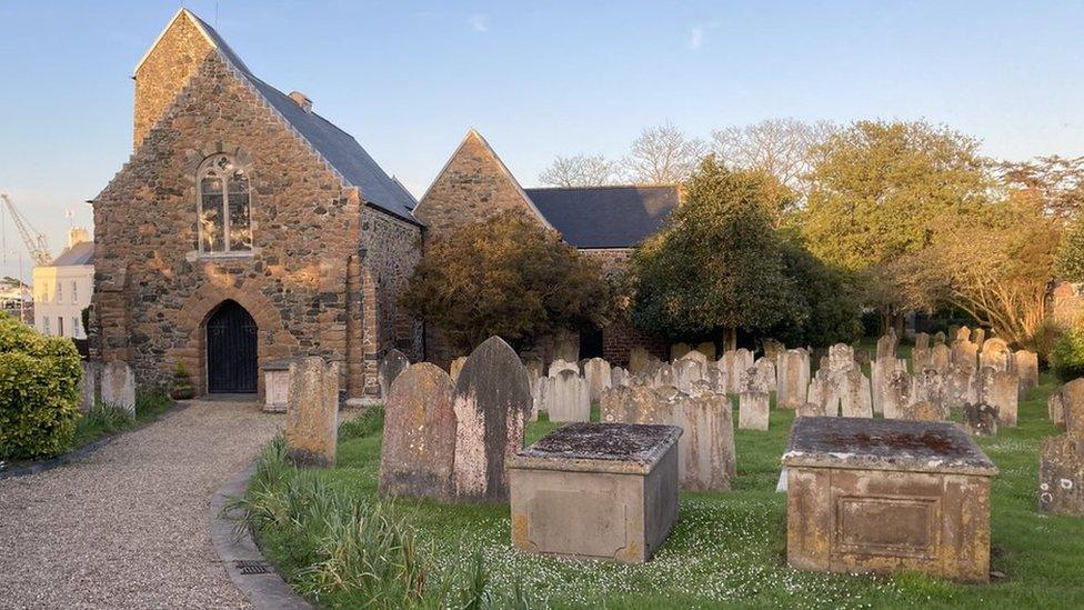 St Sampson Parish Church on Guernsey