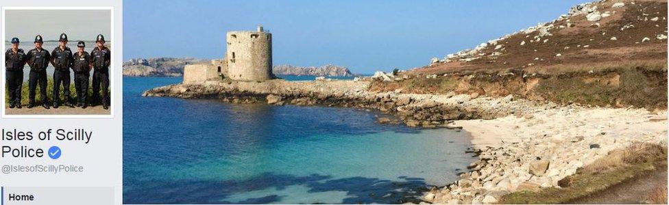 Isles of Scilly Police Facebook page