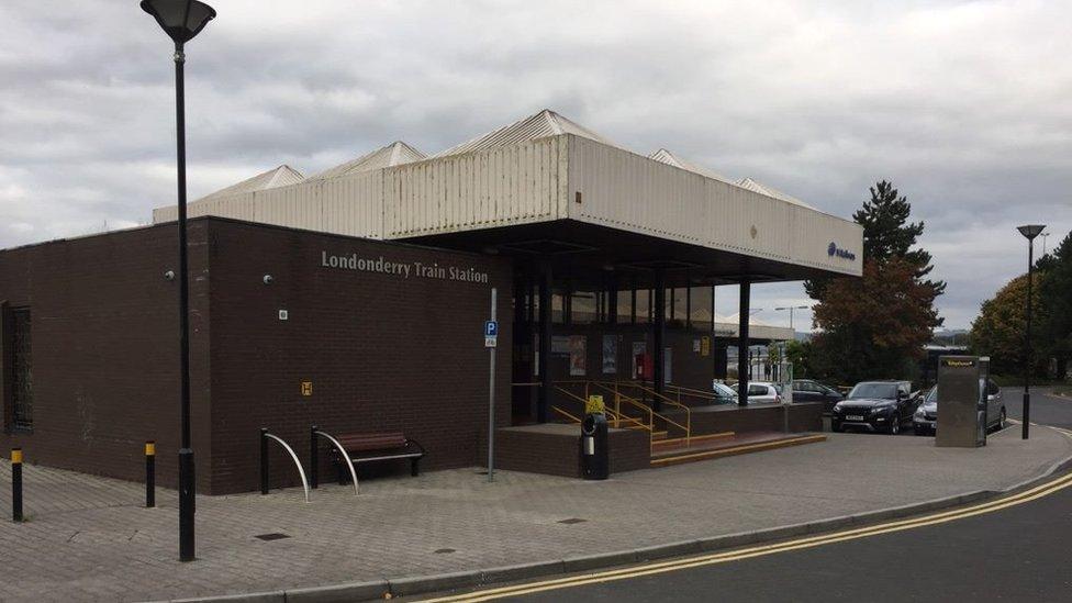 Waterside railway station in Derry