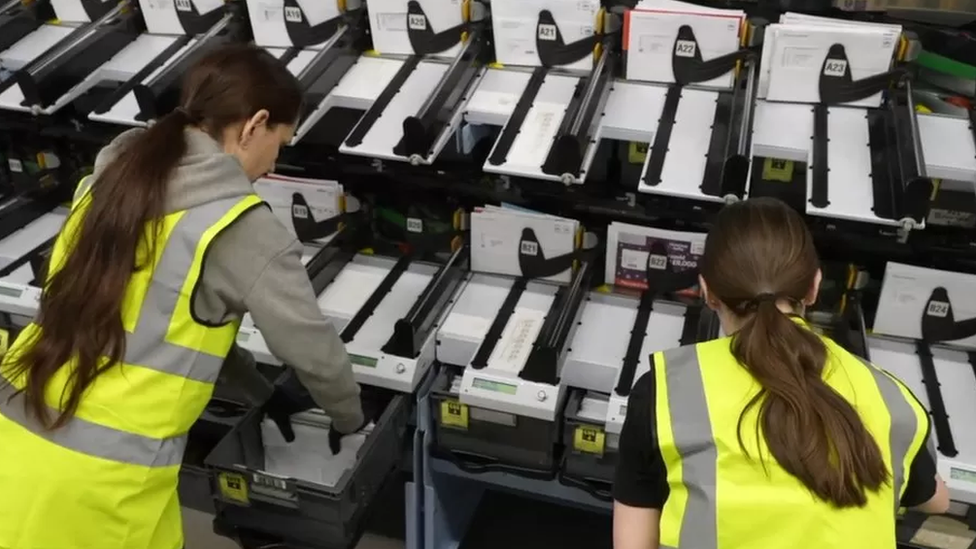 Agency workers at Royal Mail