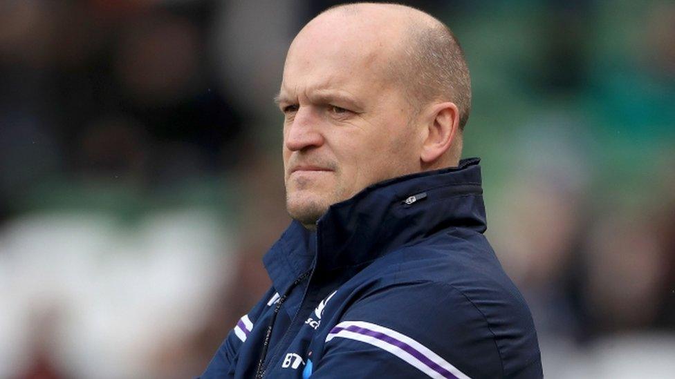 Scotland head coach Gregor Townsend