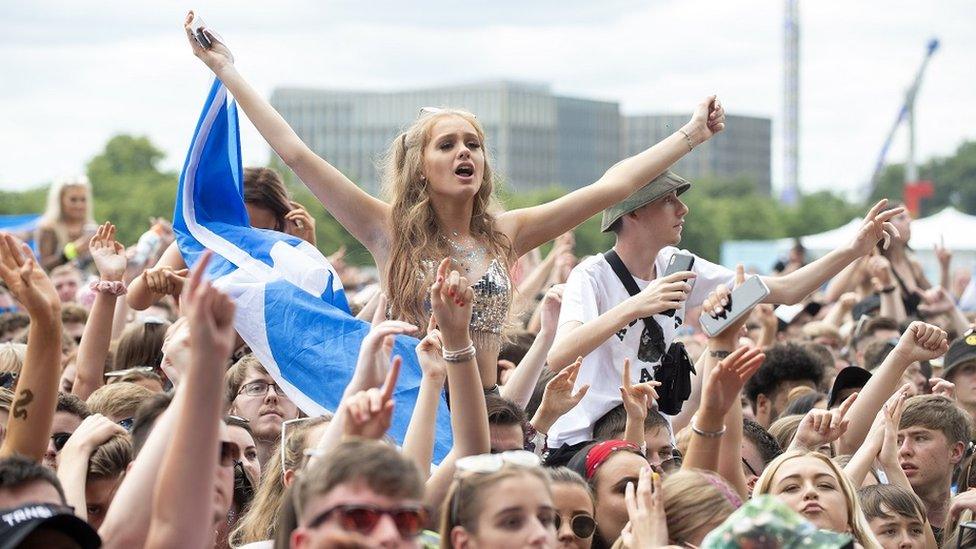 Crowds at Trnsmt festival