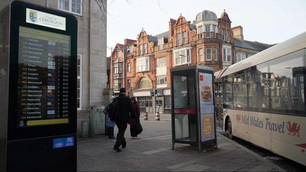 Aberystwyth Bus Station