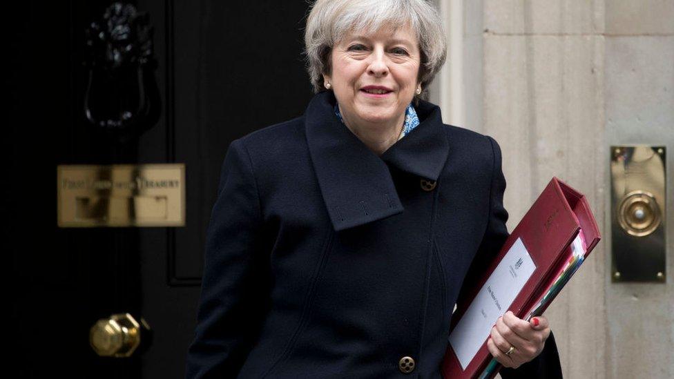 British Prime Minister Theresa May