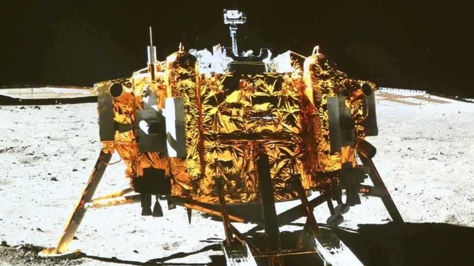 China's lunar rover, also known as the jade rabbit, is another accomplishment that could be the boasted about