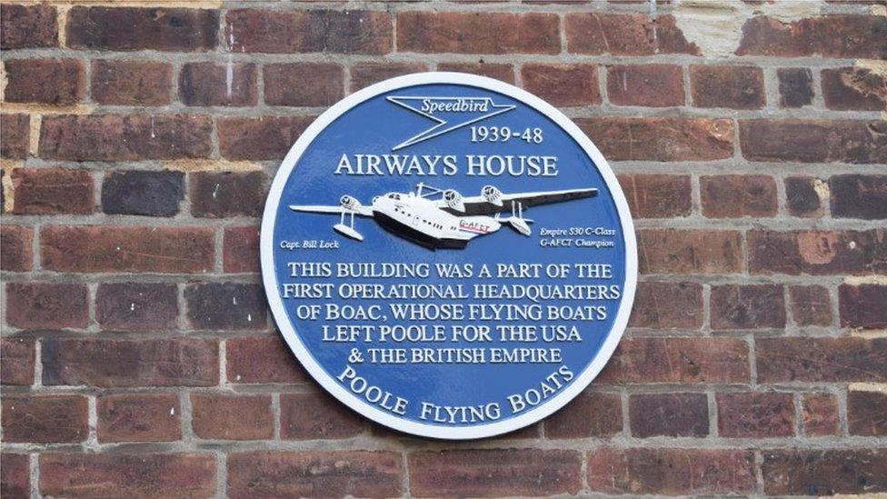 Blue plaque