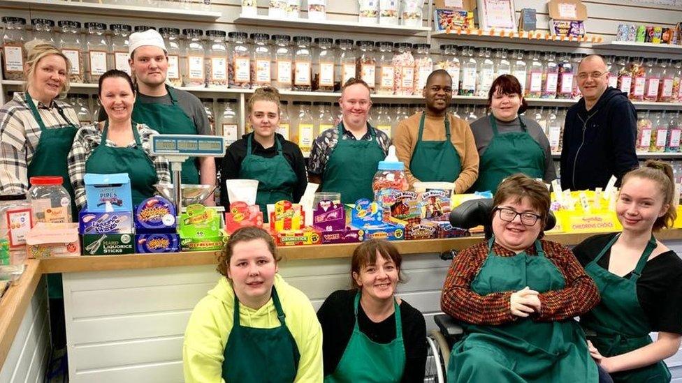 Staff at The Shop, Kettering