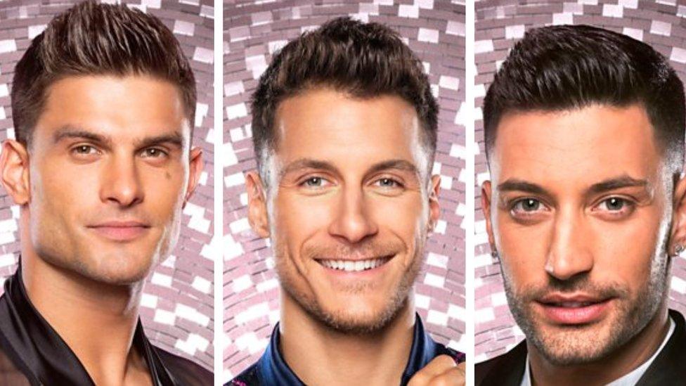 Aljaž Škorjanec, Gorka Marquez and Giovanni Pernice