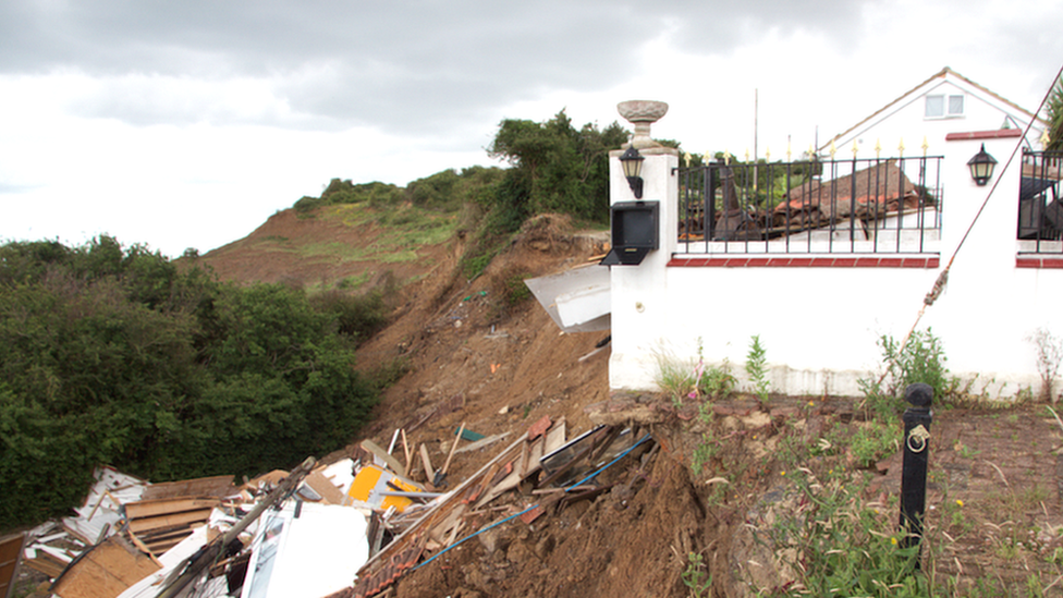 House collapsed