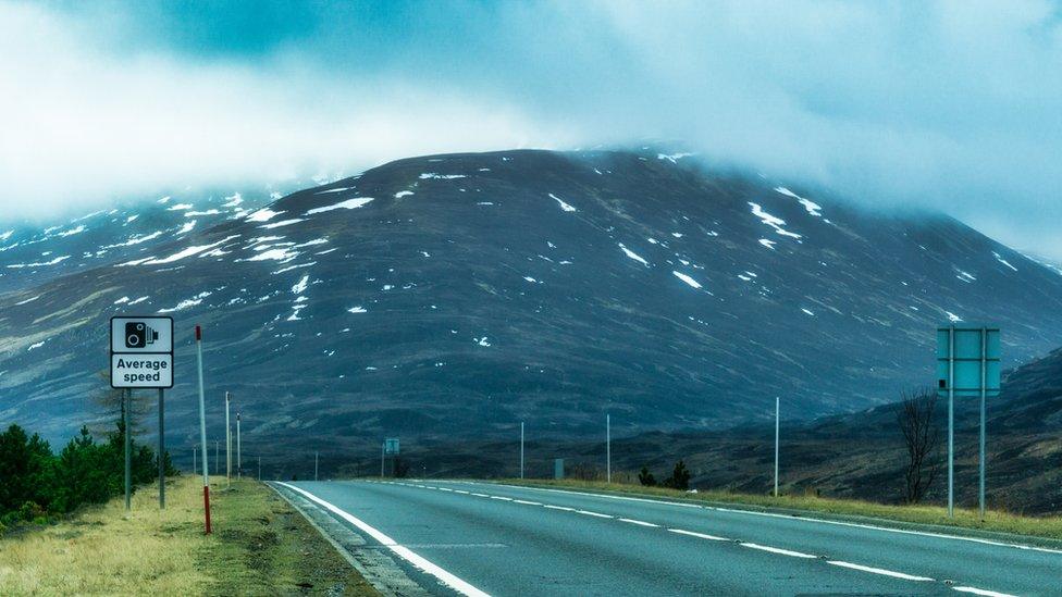 A9 at Dalwhinnie