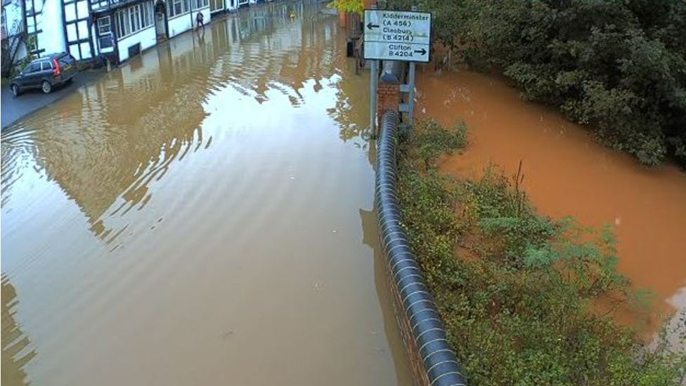 Kyre Brook in Tenbury Wells