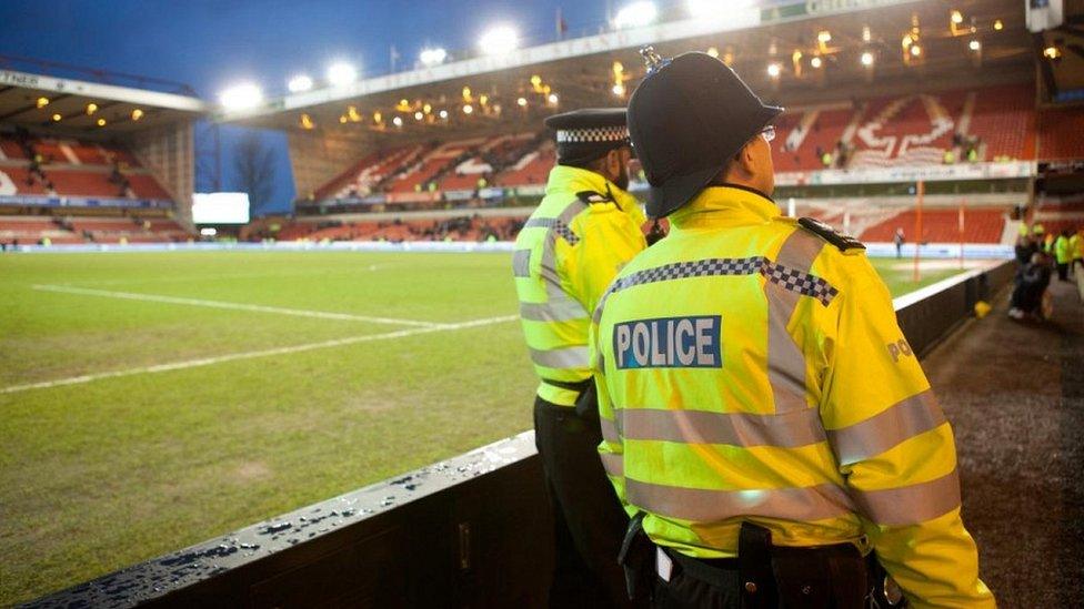 Nottinghamshire Police at the City Ground