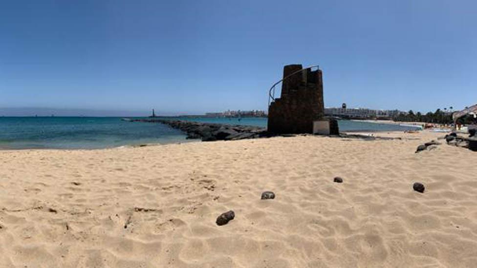 Playa de las Cucharas, Costa Teguise on Friday 24 July