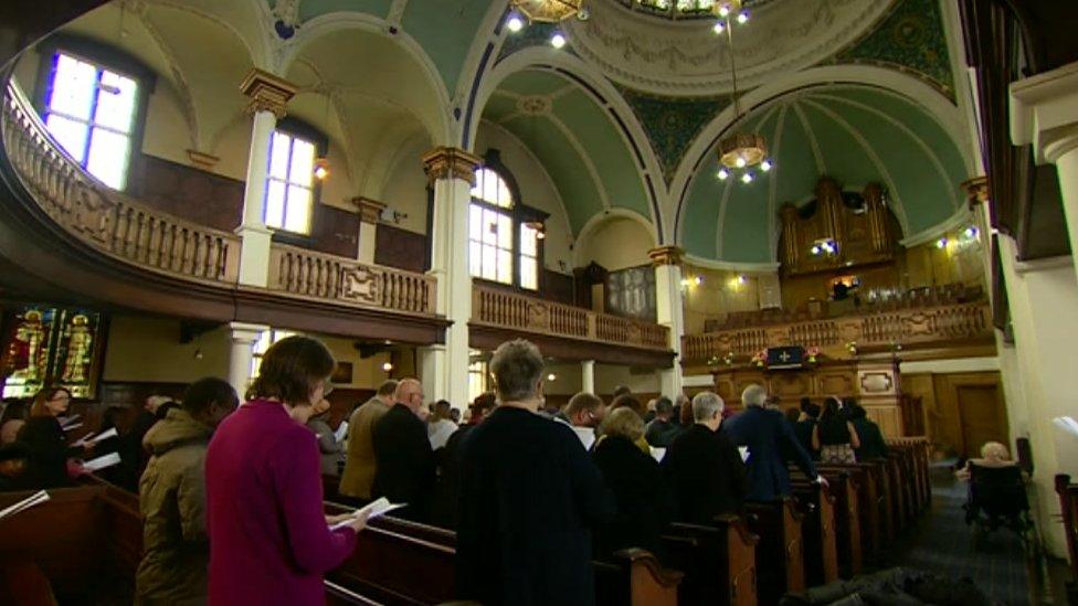 Final service at Darlington Street Methodist Church