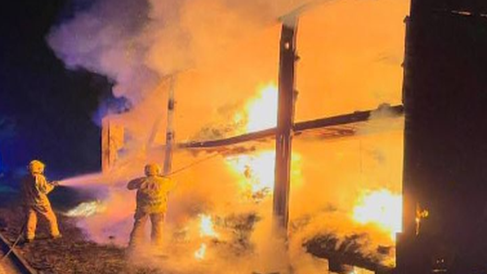 Fire crews