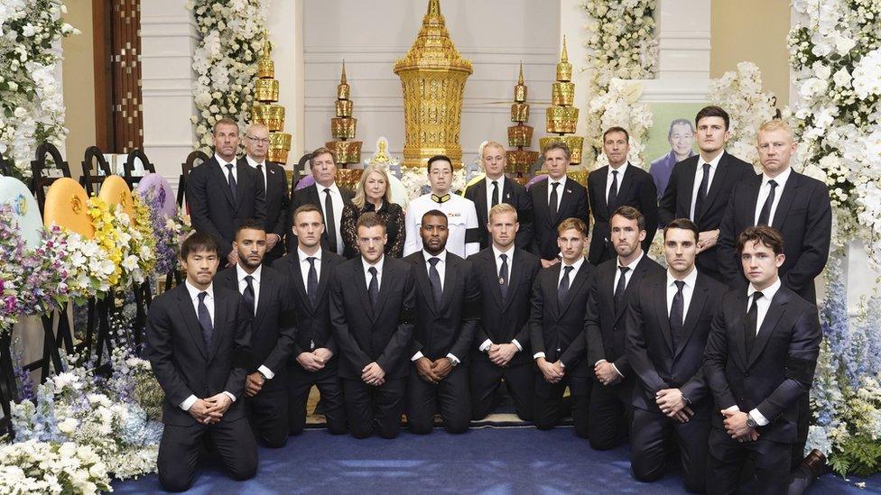 Leicester City players