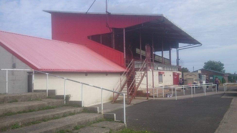 Horden Colliery Welfare, where Anders won the raffle - twice