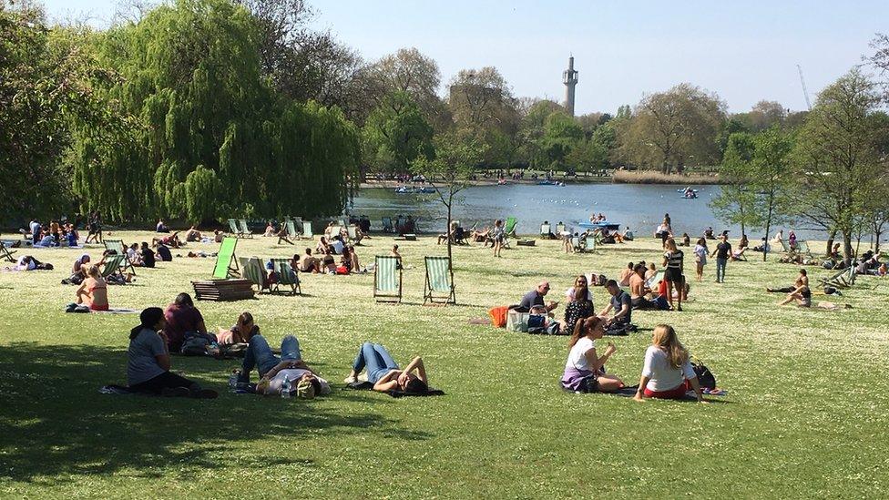 Regent's Park in London