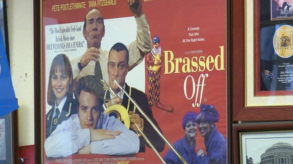 Brassed Off poster