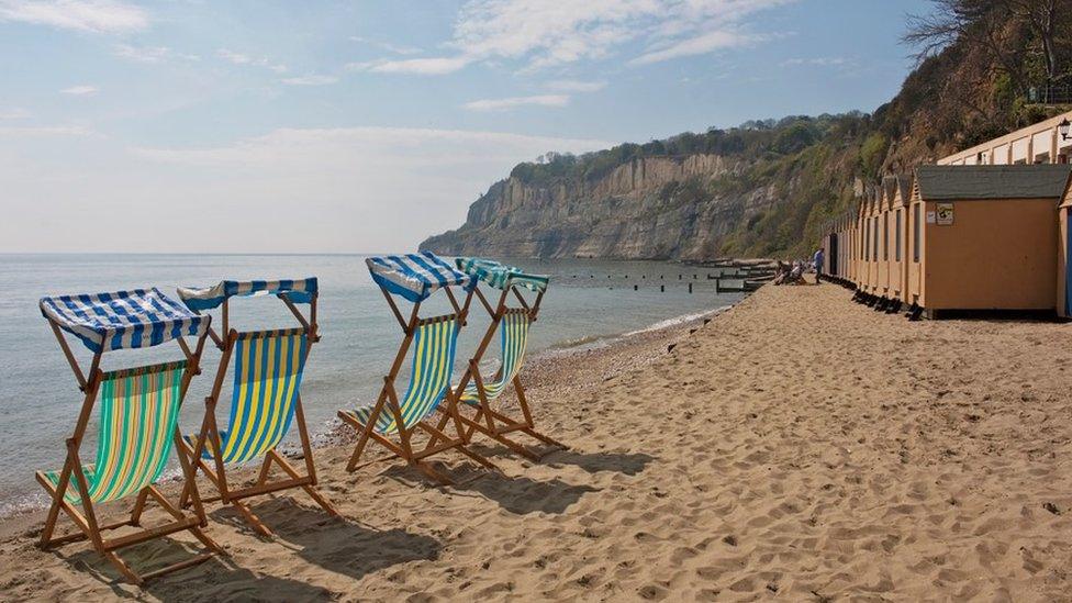 Shanklin in the Isle of Wight