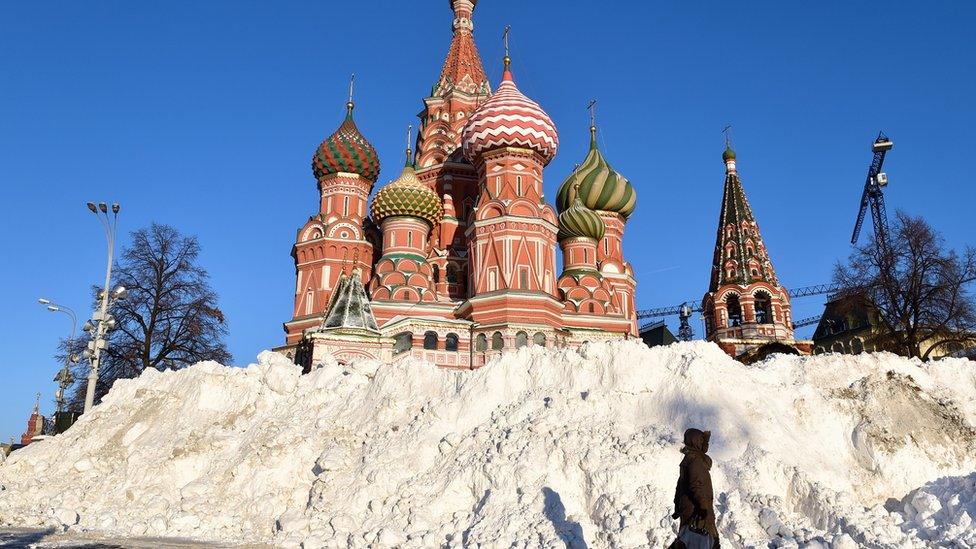 There was real snow fall in December 2016.