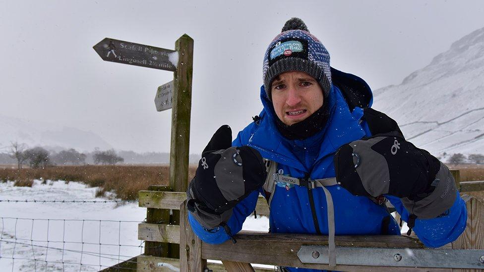 Greg James on his Pedal to the Peaks challenge