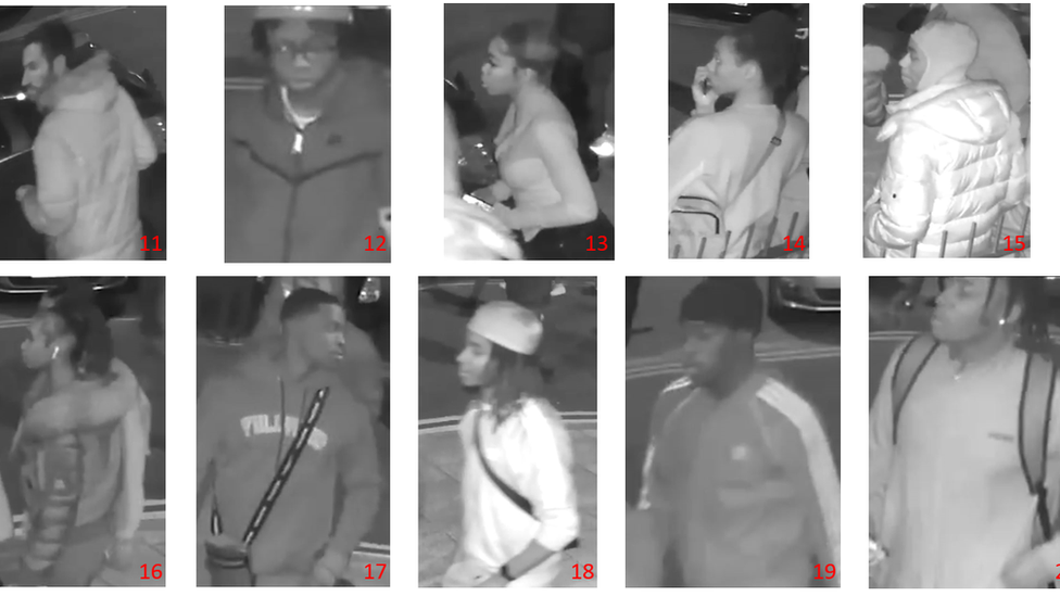 Images of people the Met Police wants to speak to