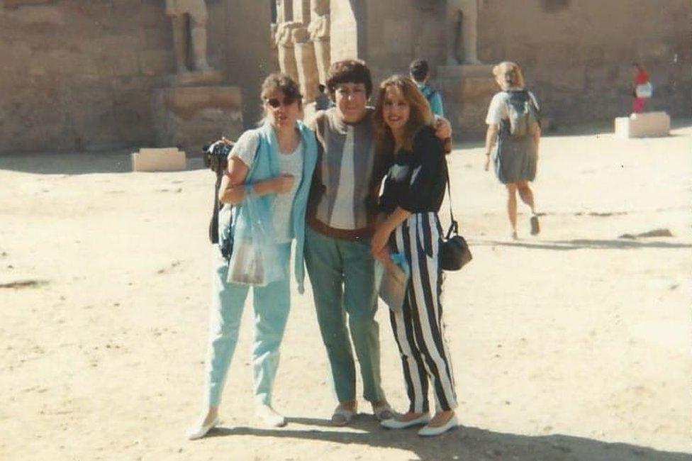 Tourists in Egypt