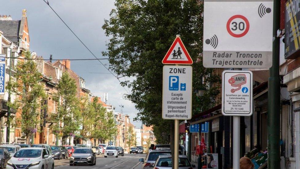 A street in Brussels