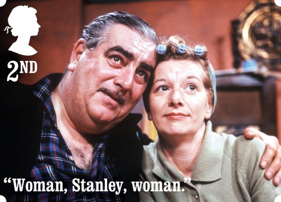 Stan and Hilda Ogden