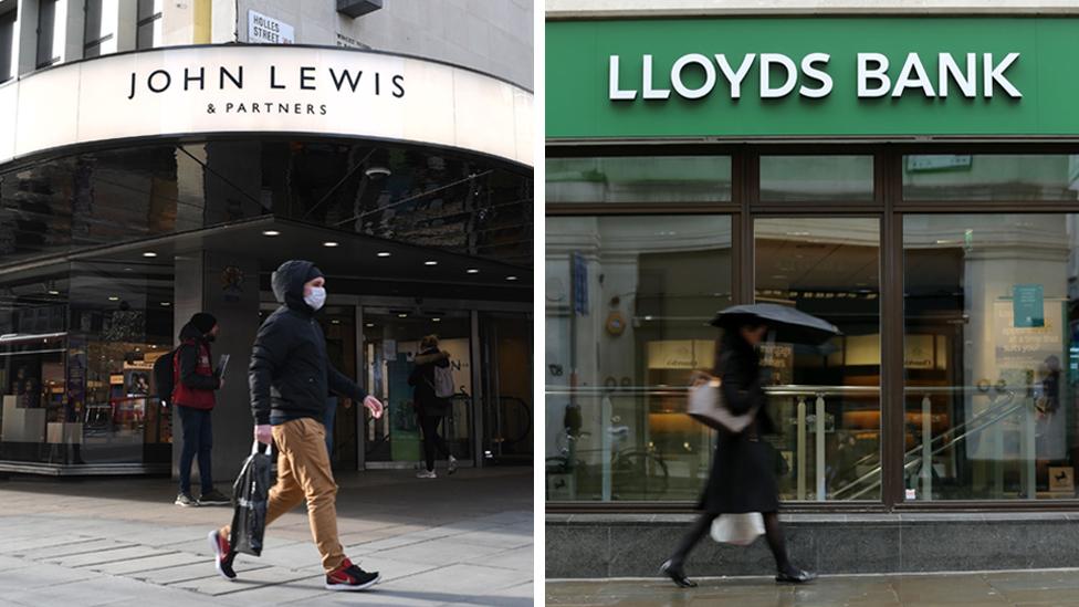 John Lewis and Lloyds