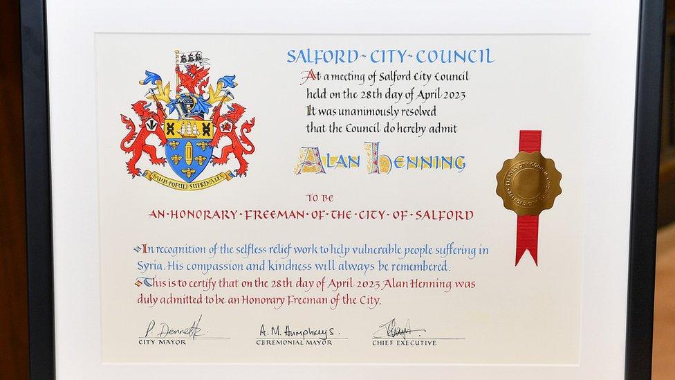 Freedom of Salford