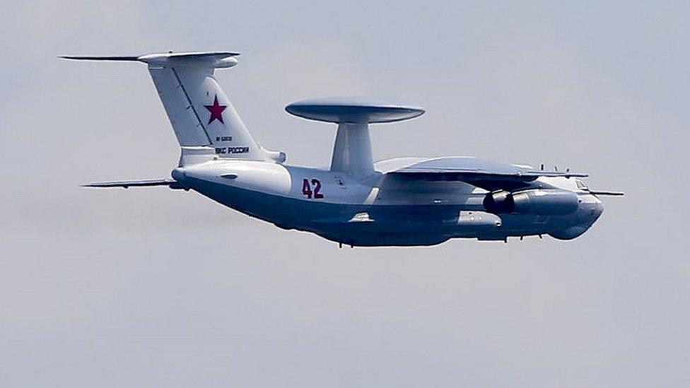 A Beriev A-50 plane over Moscow (20 Jun 20 file pic)