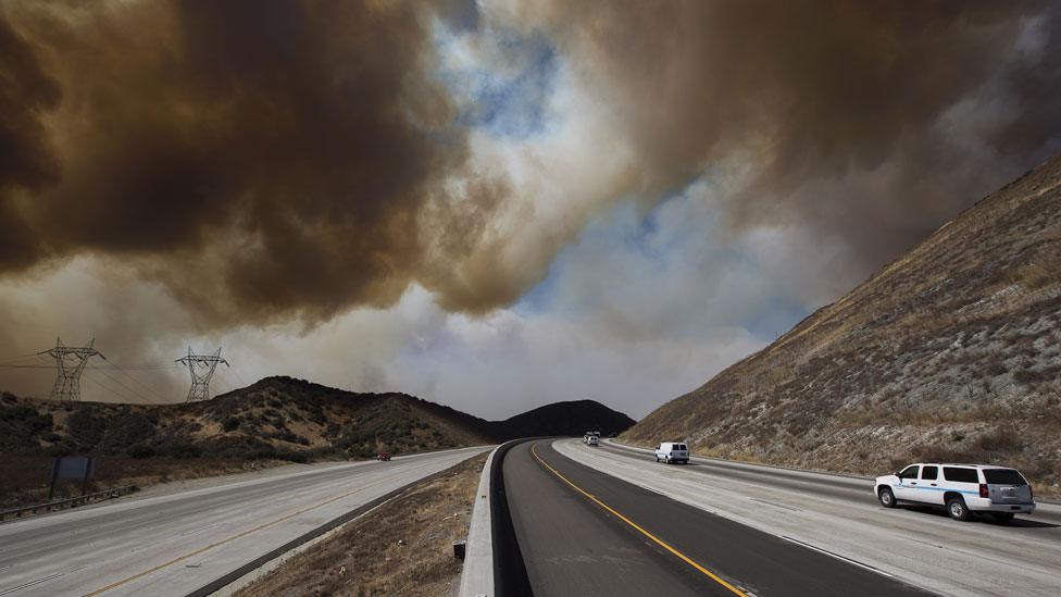 Wildfire in California