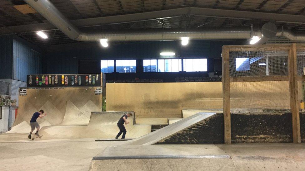 Deeside skate park