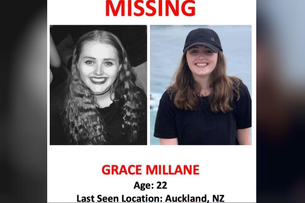 Missing poster for Grace Millane