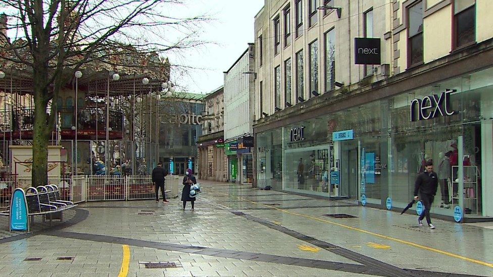 Cardiff's Queen Street