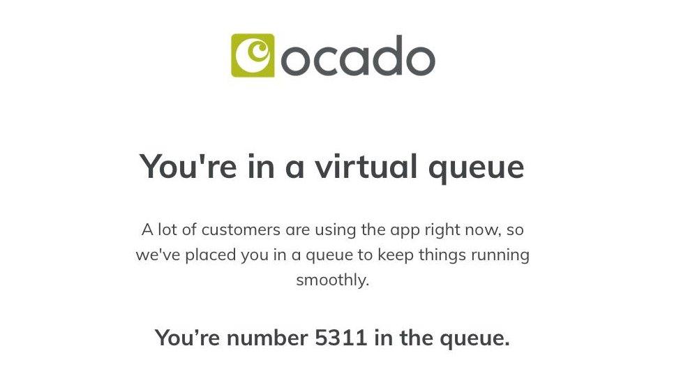 Ocado website