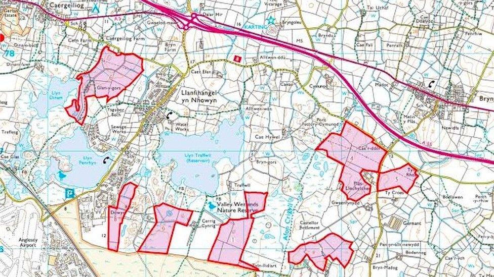 Proposed Parc Solar Traffwll