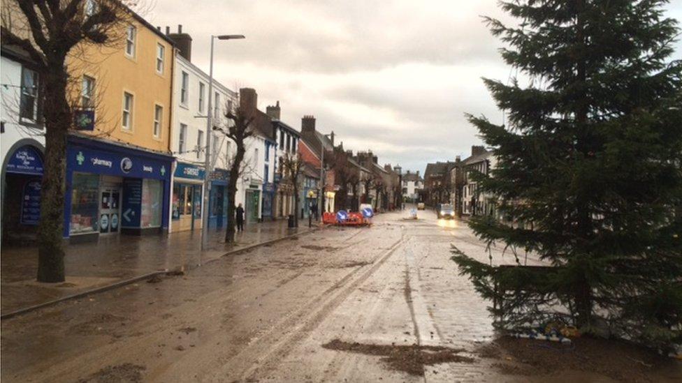 Cockermouth's Main Street