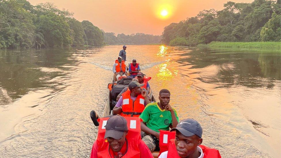 Men in boat