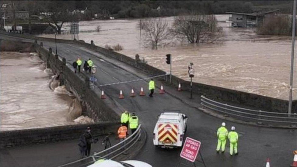 Wye Bridge in Monmouth