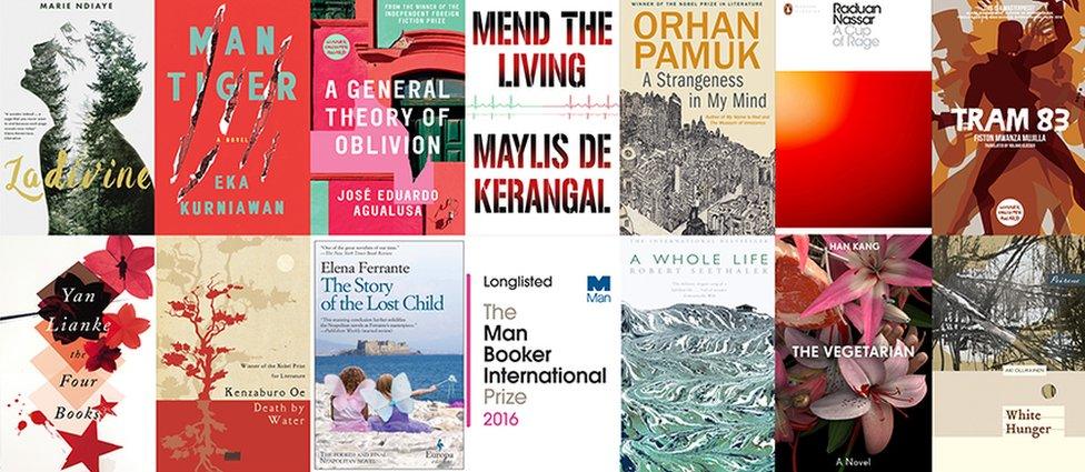 The 13 longlisted books