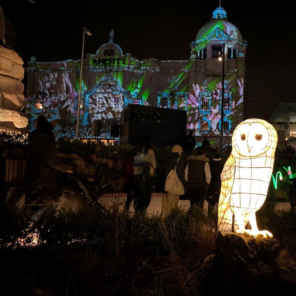 Spectra in Union Terrace Gardens