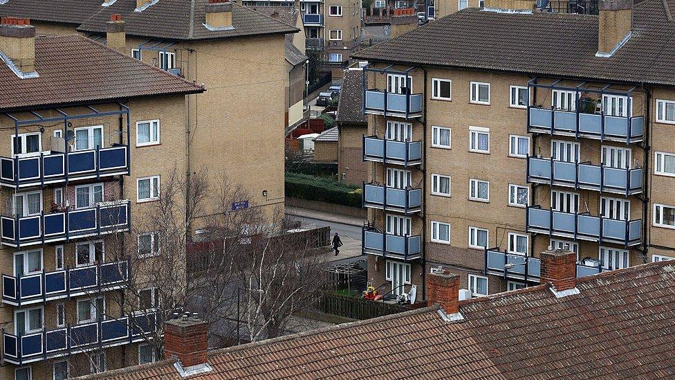 Tower Hamlets Housing estate