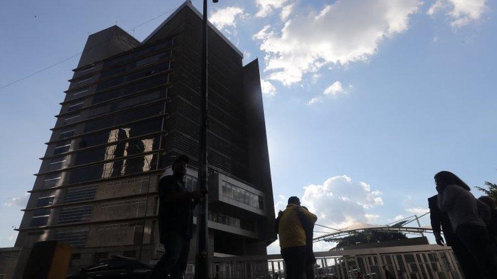 The Sebin intelligence agency headquarters in Caracas. Photo: 8 October 2018