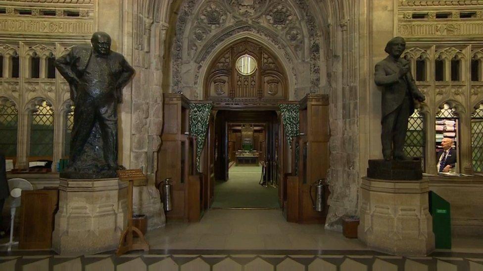 Members lobby of Parliament