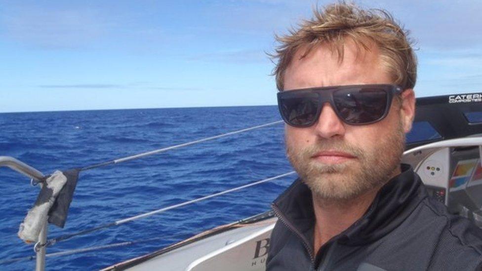 British sailor Alex Thomson