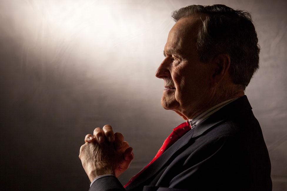 George HW Bush in 2011