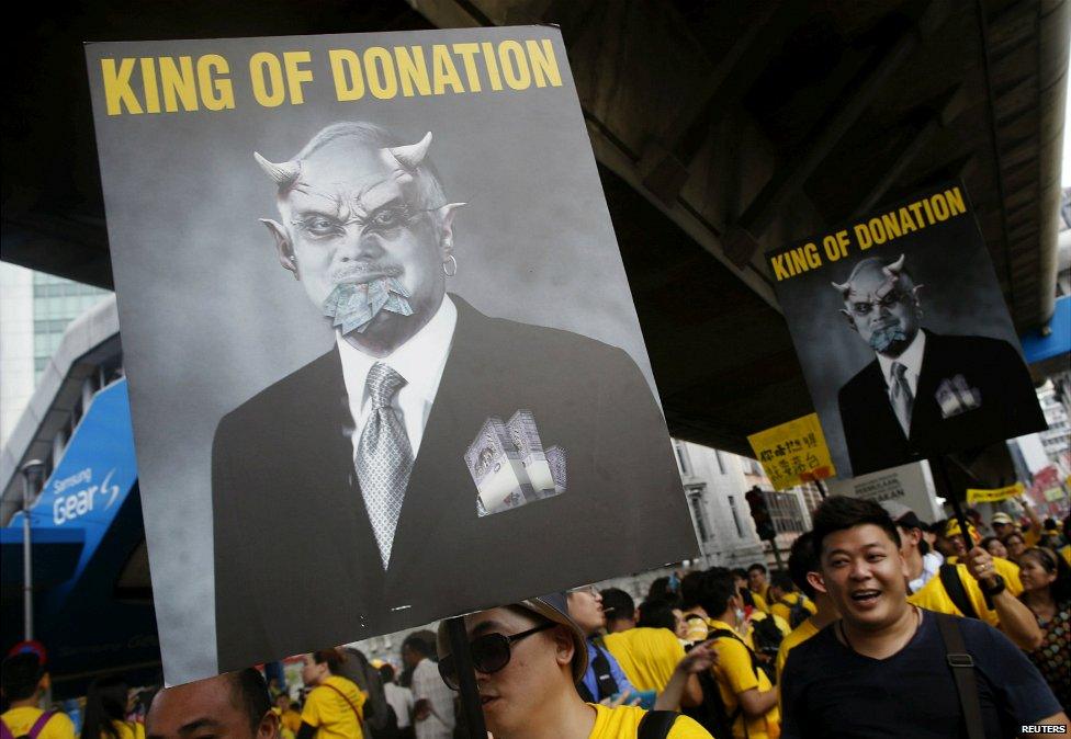 Former Malaysia Pm Mahathir Calls For Removal Of Pm Najib Razak Bbc News Former Malaysia Pm Mahathir Calls For Removal Of Pm Najib Razak Bbc News